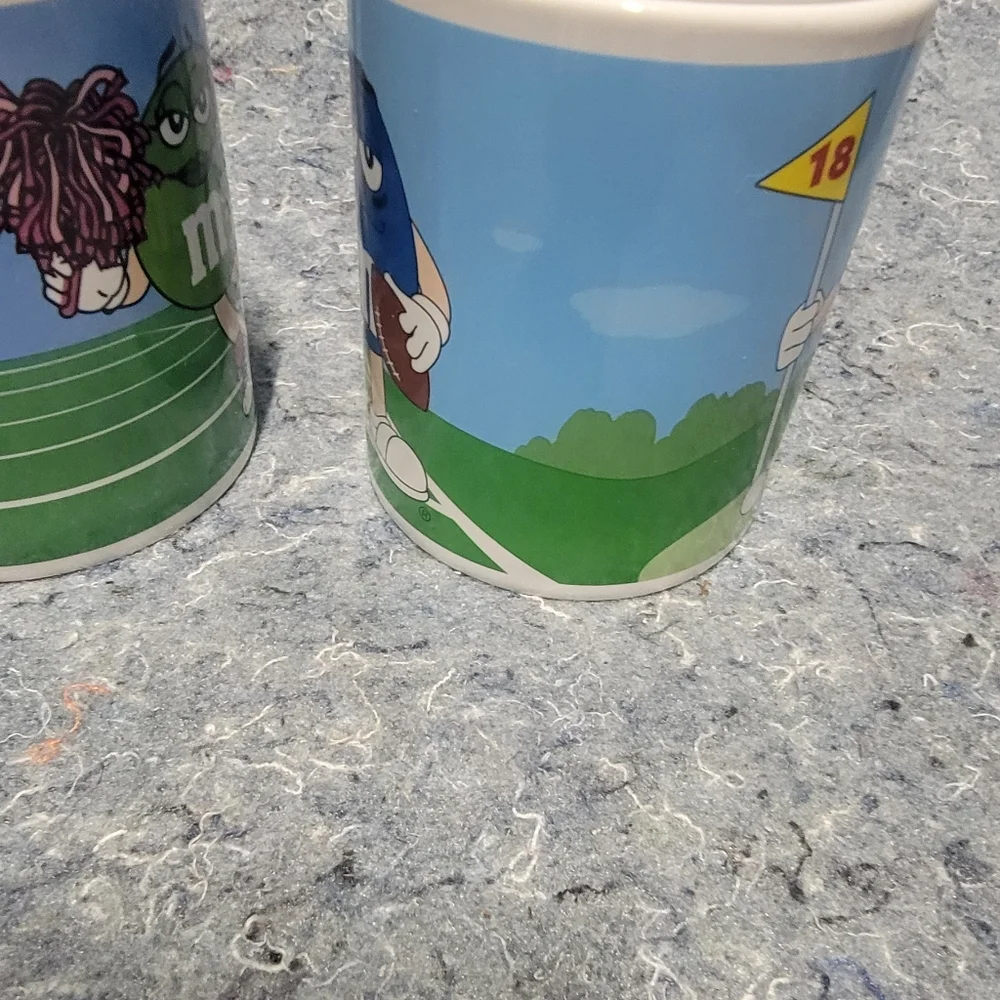 M&M's‎ Golf Themed Mugs Set